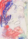 Tête by Anatoly Timofeevitch Zverev, Gouache, sold Dec 2025