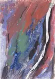 Белая полоска (Bande blanche). 1961 by Anatoly Timofeevitch Zverev, Gouache, sold Dec 2025