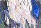 Композиция рыбок (Composition de petits poissons). 1961 by Anatoly Timofeevitch Zverev, Gouache, sold Dec 2025