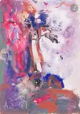 Теплый ветер (Vent tiède). 1961 by Anatoly Timofeevitch Zverev, Gouache, sold Dec 2025