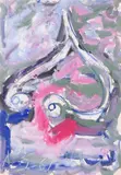 Загагулина (Volute). 1961 by Anatoly Timofeevitch Zverev, Gouache, sold Dec 2025