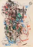 Composition. 1963 by Vladimir Nikolaevitch Nemukhin, Encre et Gouache, sold Dec 2025