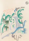 Izborsk by Dmitry Petrovitch Plavinsky, Pastel, sold Dec 2025