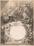Sans titre by Charles Le Brun, Affiche de thèse Gravure, sold Dec 2025