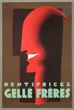 Dentifrice Gellé Frères Chromolithographie. Non entoilée. Imp. Bedos, Paris. Musée de l’affiche 1980 by Jean Carlu, Affiche, sold Dec 2025
