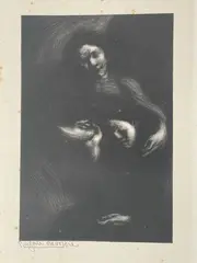 Hommage à Tolstoï. 1901 by Eugène Carrière, Lithographie, sold Nov 2025
