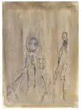 Sans titre, circa 1946-48 by Henri Michaux, Gouache, sold Nov 2025