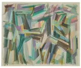 Composition by Lucien Lautrec, Gouache sur papier, sold Nov 2025