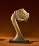 Dame lune, circa 1977 by Julio Silva, Bronze à patine mordorée, sold Nov 2025