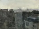 Paris, les toits by Siebe Johannes ten Cate, Pastel, sold May 2024