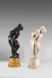 Maternité by Philippe Besnard, 1922, Épreuve en bronze patiné, sold Apr 2024