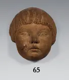 Portrait présumé de Claude Besnard enfant by Germaine Desgranges-Besnard, Terre cuite originale, sold Apr 2024