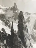 Chamonix, l'Epée du Tacul by Georges II Tairraz, Photographie tirage argentique, au dos tampon « G, sold May 2025