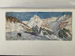 Matin » by André-Charles Coppier, 1908, Aquarelle, sold May 2025