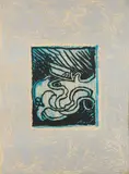 Sans titre by Pierre Alechinsky, Lithographie en couleur, sold Apr 2025