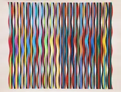 Sans titre by Yacoov Agam, Lithographie en couleur, sold Apr 2017