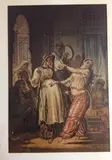 Scène de vie au Caire, les danseuses orientales by Amadéo Preziosi, Lithographie signée à droite et numérotée, sold Mar 2017
