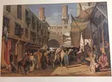Scène de vie au Souk Khan Al-Khalali au Caire by Amadéo Preziosi, Lithographie signée en bas à droite et numérotée, sold Mar 2017