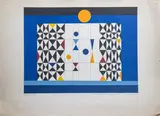 Sans titre by Raymond Grandjean, Lithographie signée et dédicacée en bas à droite et justifiée Épreuve d'artiste, sold Nov 2025