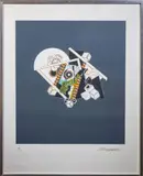 Sans titre by Alain Le Yaouanc, Lithographie signée en bas à droite et numérotée, sold Nov 2025