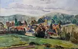 Chevreuse by Louis Neillot, Aquarelle signée et datée, sold Nov 2025