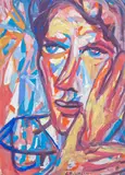 Figure, 1947/1948 by Charles Walch, Gouache, sold Oct 2025