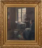 L'enfant endormi by Jean-Mathias Schiff, Toile, sold Dec 2024