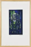 Soleil dans la forêt by Camille Hilaire, 1967, Gouache sur carton datée en bas à gauche, sold Feb 2024
