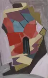 SANS TITRE, C. 1950 by Jean-Jacques Deyrolle, Gouache sur papier, sold Nov 2023