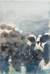 ZAO WOU KI (1920-2013) SANS TITRE by Zao Wou-ki, 1982, Aquarelle sur papier, sold Nov 2023