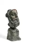 PORTRAIT DE CESAR by André Barelier, Bronze with brown patina, sold Nov 2023