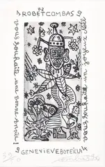 SANS TITRE by Robert Combas, 1994, Lithographie sur papier, sold Nov 2023