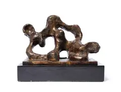 Reclining Figure by Jacques Lipchitz, 1929, Bronze, sold Mar 2023