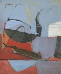 Sans titre 1945 by Serge Poliakoff, Gouache sur papier, sold Mar 2023