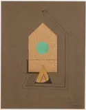 Sans titre by Carmelo Arden Quin, 1960, Technique mixte et collage sur papier, sold Mar 2023
