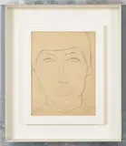 À DENISE by Émile Gilioli, Mine de plomb sur papier, dédicacé et signé en bas à droite Graphite on paper, dedicated a, sold Dec 2022