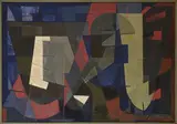MOUVEMENT (OPUS 264) by Jean-Jacques Deyrolle, 1951, Huile et tempera sur toile signée en bas à droite Oil and tempera on canvas signed lower r, sold Dec 2022