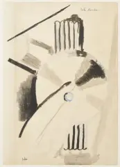 DENTS BLANCHES, CIRCA 1916-1917 by Francis Picabia, Encre, aquarelle et collage sur papier, sold Dec 2022