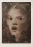 Portrait II by Léonor Fini, 1970, Lithographie en couleur sur papier, sold Jan 2026