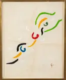 Sans titre by Serge Lifar, Gouache sur papier, sold Jan 2026