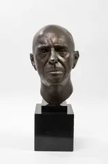 Tête d'homme by Louis Dideron, Épreuve en bronze patiné, sold Nov 2025