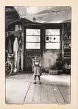 Fillette dans un garage by Leo Divendal, 1978, Tirage photographique en noir et blanc, sold Nov 2025