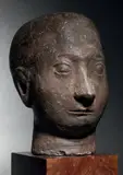 Tête by Léon Indenbaum, Épreuve en terre cuite, sold Dec 2023