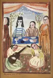 Esquisse pour le théâtre by André Derain, Aquarelle, gouachée signée en bas à droite et titrée sur le montage, sold Dec 2023