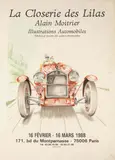 Sans titre by Alain Moitrier, Affiche Alain Moitrier à la Closerie des Lilas, sold Oct 2025