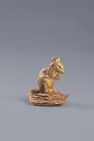 Souris sur une huitre by Emmanuel Frémiet, Epreuve en bronze doré, sold Oct 2025