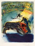 Tauromachie I (Le torero, la mise à mort) by Salvador Dalí, 1968, Lithographie, sold Dec 2025