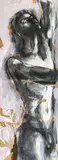 Sans titre - Nu debout by Luc Archambault, Encre et aquarelle sur papier, sold Nov 2025