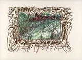 Les saisons de Saint-Cyr-en-Arthies no.4, Le Marais" by Jean Paul Riopelle, 1985, Lithographie, sold Sep 2025