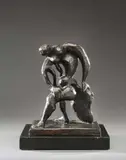 Dancer with train ou Dancer with Veil by Jacques Lipchitz, 1947, Bronze à patine brune, sold Sep 2018